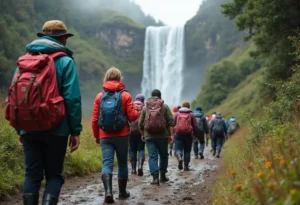 Caminata a la Cascada Chachín: ruta y recomendaciones, Cascada Chachín, caminata SMA, alojamientos turísticos