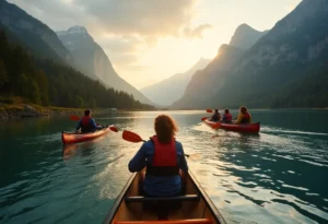 Canotaje en el muelle: dónde alquilar y rutas, canotaje Lácar, alquiler canoa, alojamientos náuticos