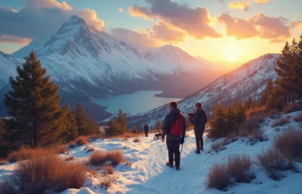 Contemplar vistas desde cerro Chapelco