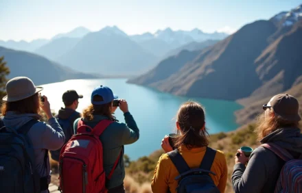 Dónde ver la cordillera y los lagos juntos