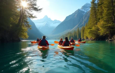 Kayak de travesía: rutas sinuosas en Lácar