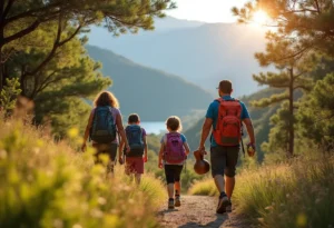 Mini trekkings para hacer con chicos, trekking familiar, senderos fáciles, alojamientos en familia