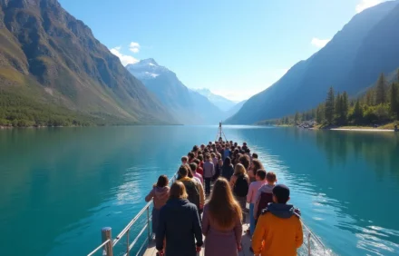 Paseo en catamarán por el Lago Lácar y Nonthué