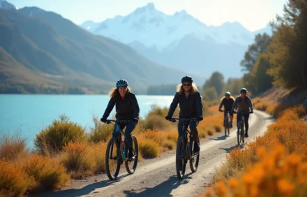 Recorrer la Ruta de los Siete Lagos en bici